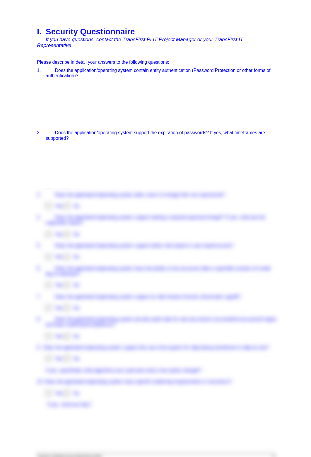 Vendor Infrastructure and Technology Questionnaire 080607.doc_d62omizbmse_page3