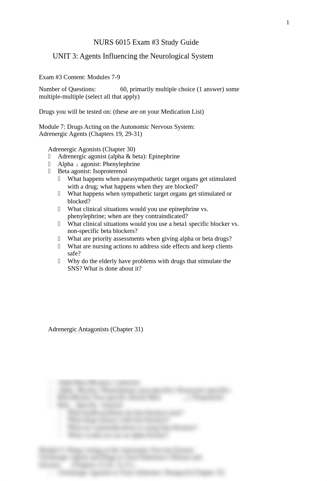 NURS 6015 Exam #3 Study Guide.docx_d62ppjbom7f_page1