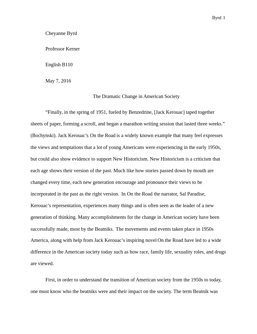 On the Road Research Paper.docx_d62q16dd181_page1