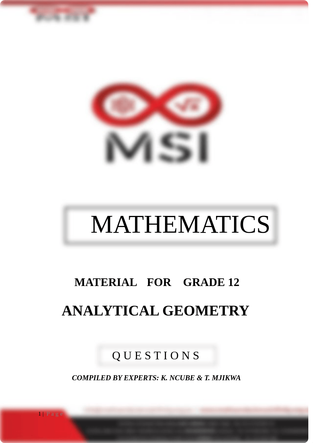 MSI Analytical Geometry Questions.pdf_d62v7d5l2i8_page1