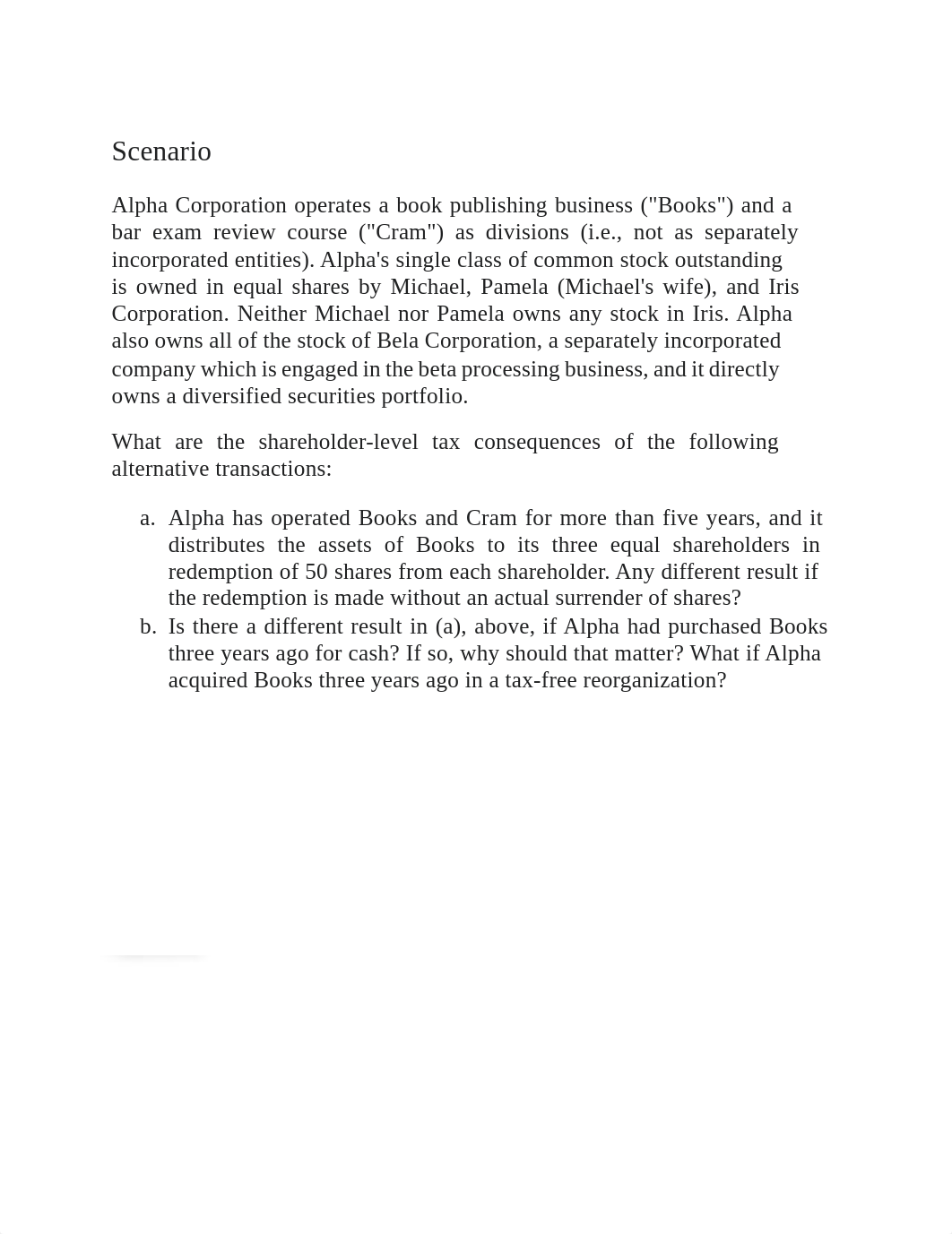 WK6 - Assignment - Alpha Corporation _Alina Medina.pdf_d6301pqhubm_page1