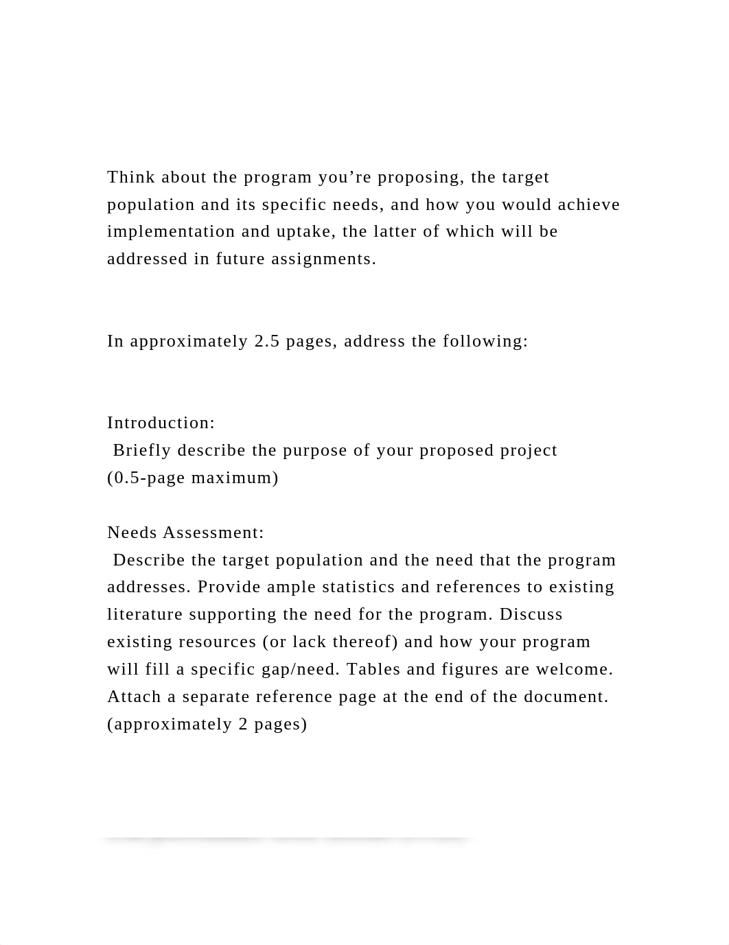 Think about the program you're proposing, the target population .docx_d63c6l9175q_page2