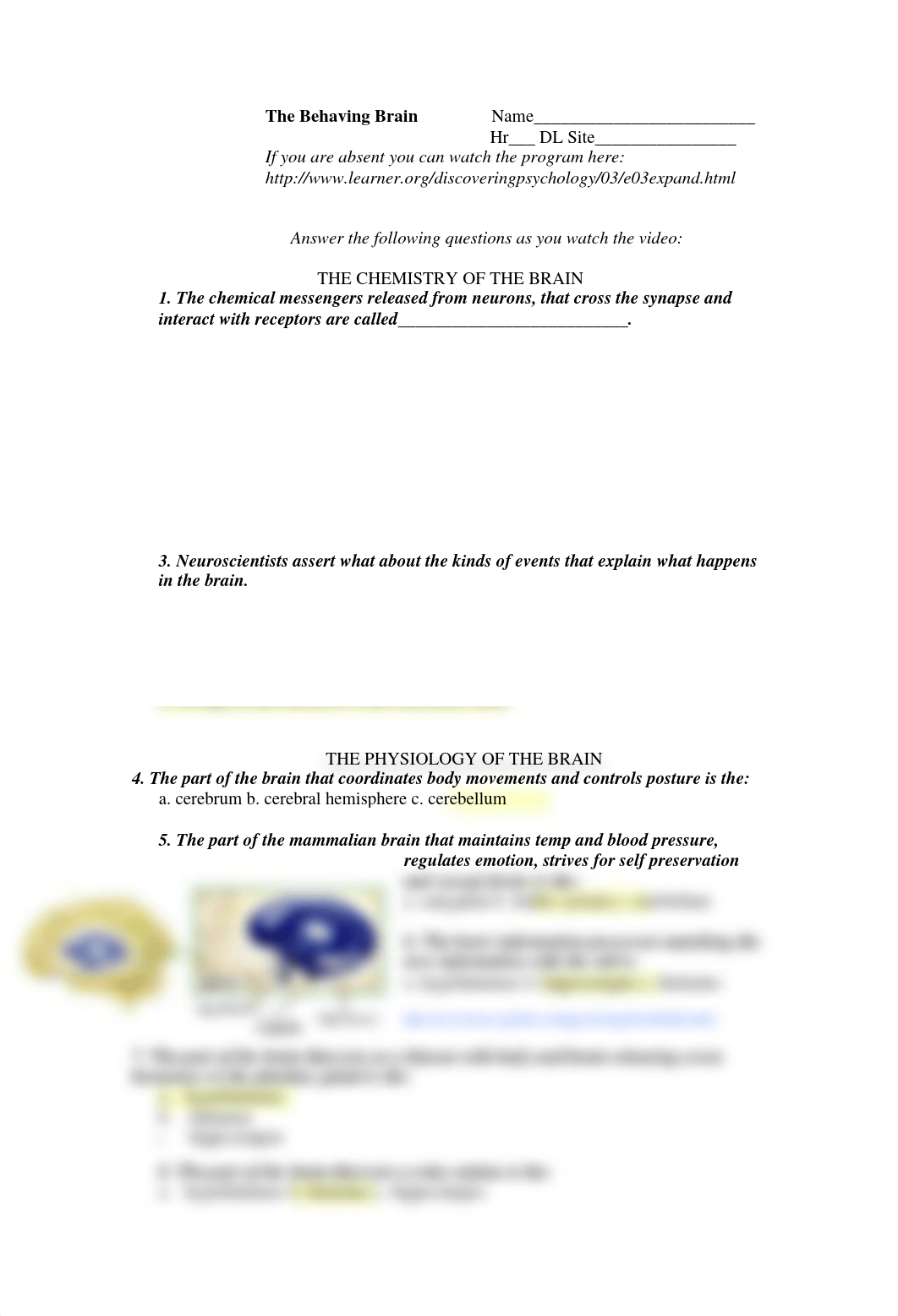 Kami Export - Anthony Johnson - Behaving Brain video questions.pdf_d63ege1bakj_page1