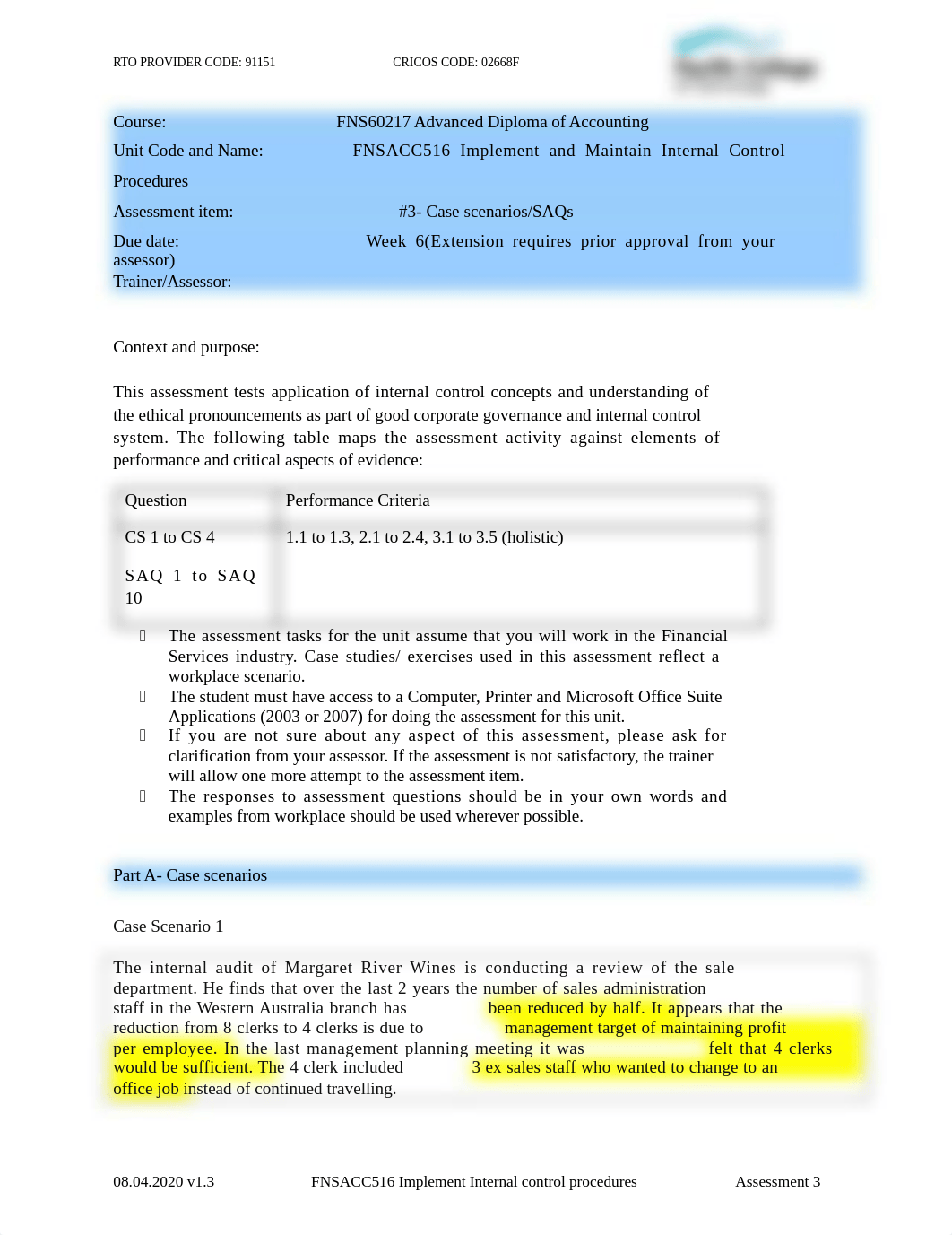 Assessment 3 FNSACC516 Implement and maintain internal control procedures.doc.doc_d64l3gruyoq_page1