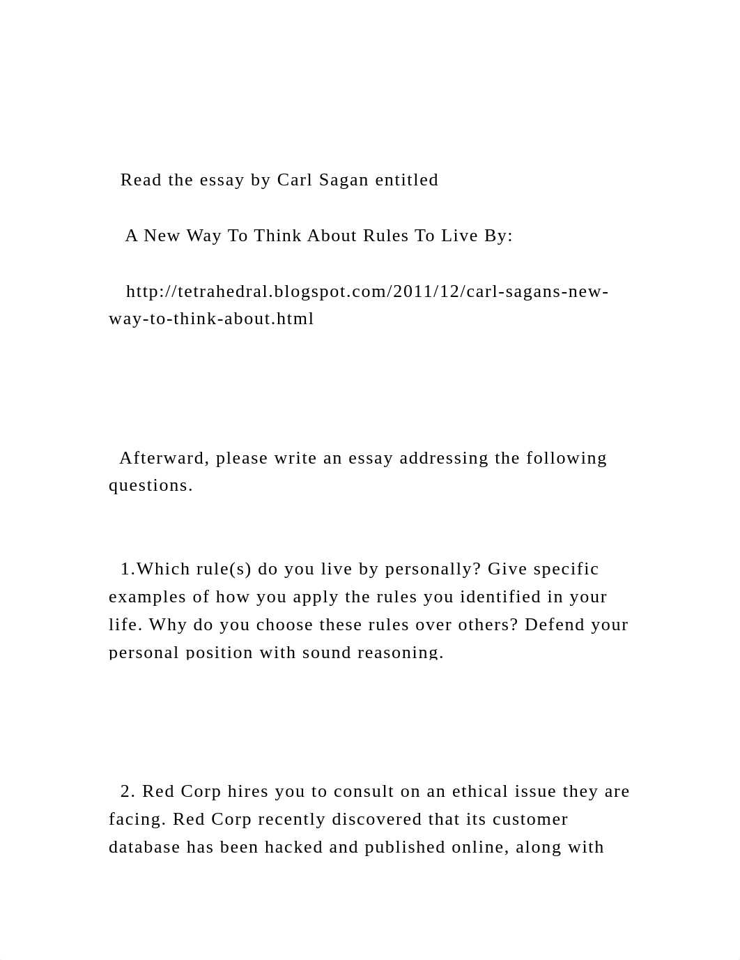 Read the essay by Carl Sagan entitled     A New Way To Think .docx_d64stowim4y_page2