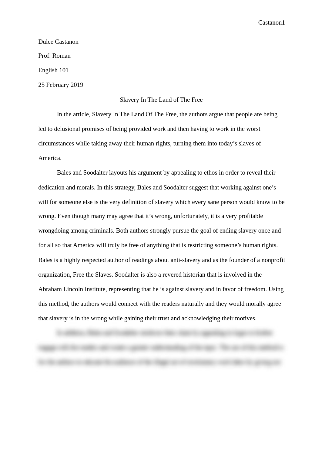 Bales & Soodalter-Summary_Response_ Slavery In The Land of The Free.docx_d64wlkxft44_page1