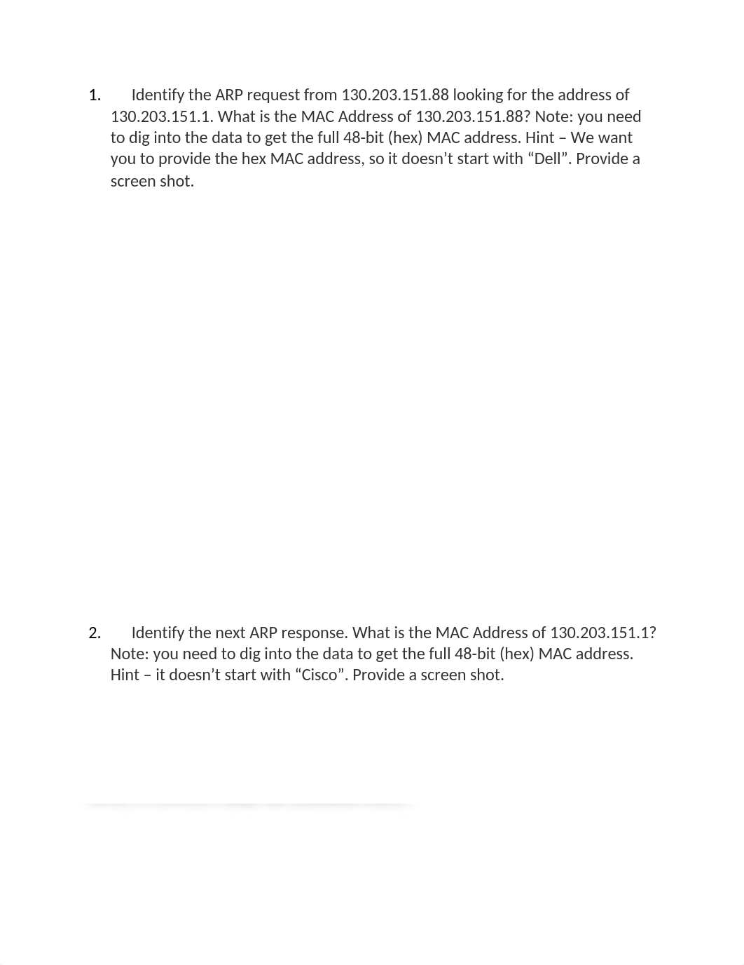 Lab 3 part a Cloudshark ARP and Ethernet_d64xtzd1o61_page2