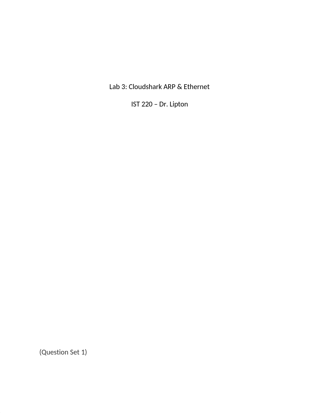 Lab 3 part a Cloudshark ARP and Ethernet_d64xtzd1o61_page1