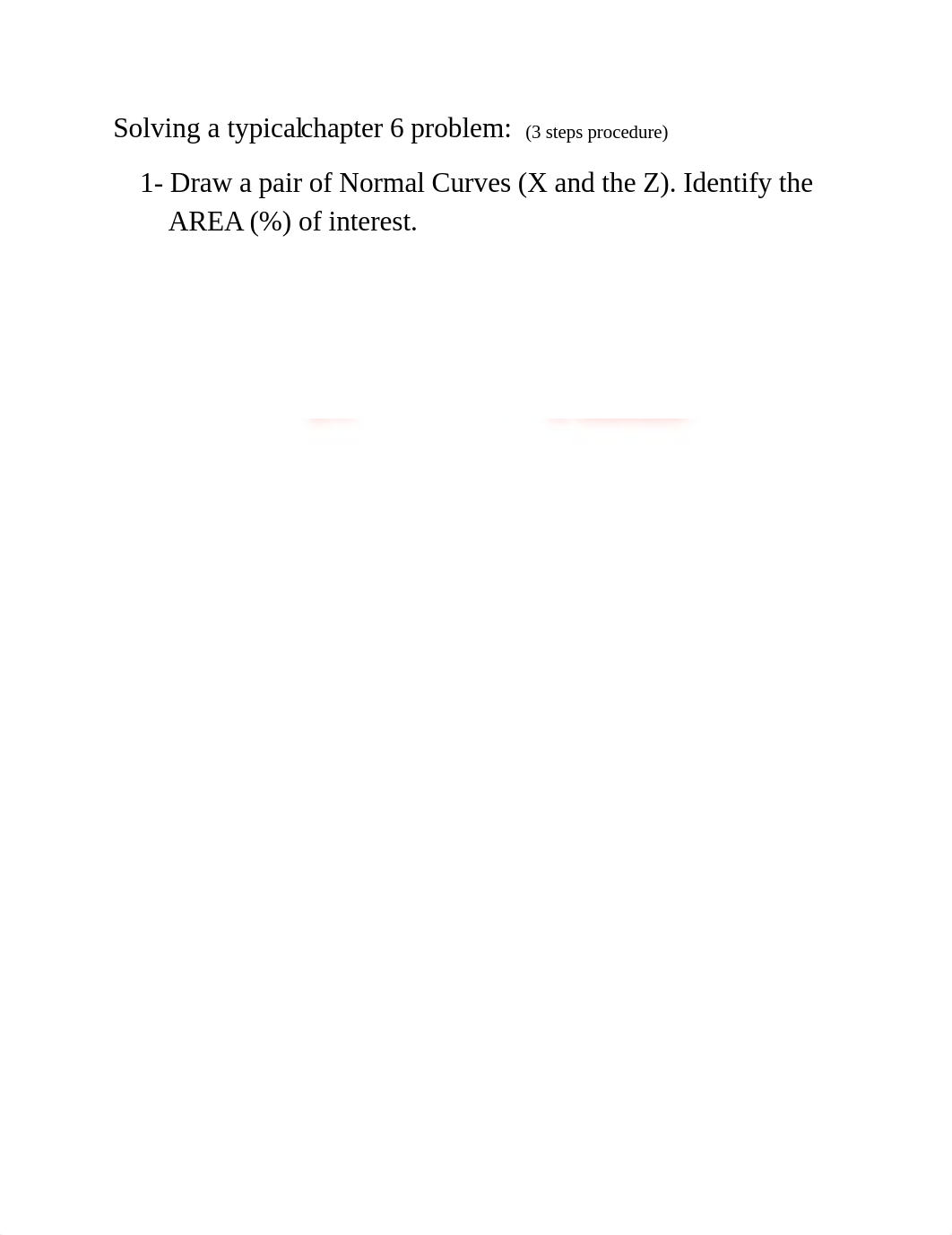 Chapter 6 - Normal Probability Distribution- Procedures and Practice Problems_d658yypvj43_page1