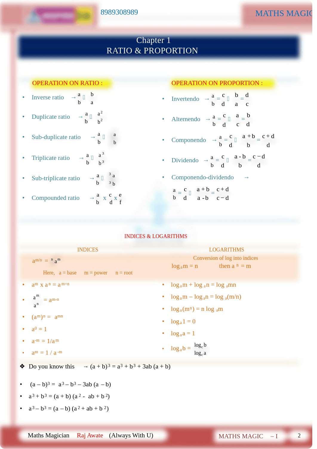 CA Foundation maths handbook  latest by Raj Awate.pdf_d65gzfx1my1_page2