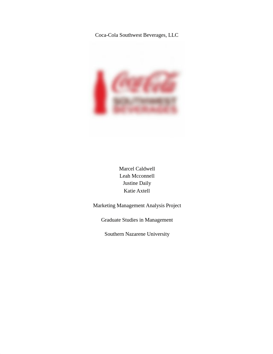 Coca-Cola Southwest Beverages, LLC - Doc - Final.docx_d65hawvl90k_page1