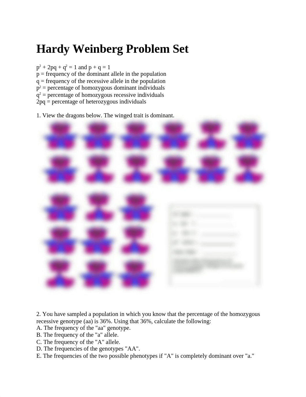 Hardy Weinberg Problem Set.docx_d65p3ldp3qg_page1