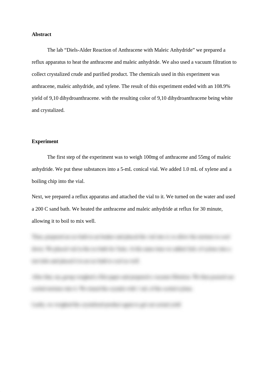 Diels-Alder Reaction of Anthracene with Maleic Anhydride.docx_d65ypssumfp_page2