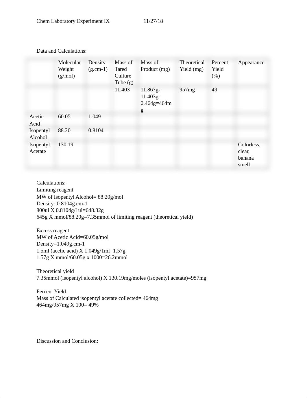 Orgo lab report fischer esterification.docx_d65z7mlwan5_page2