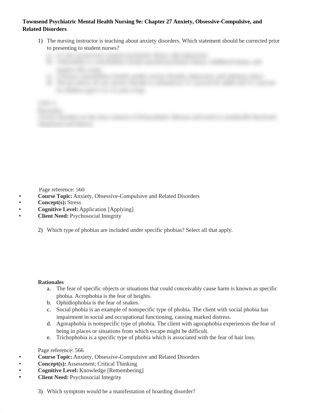 The nursing instructor is teaching about anxiety disorders.docx_d664sio3hx0_page1