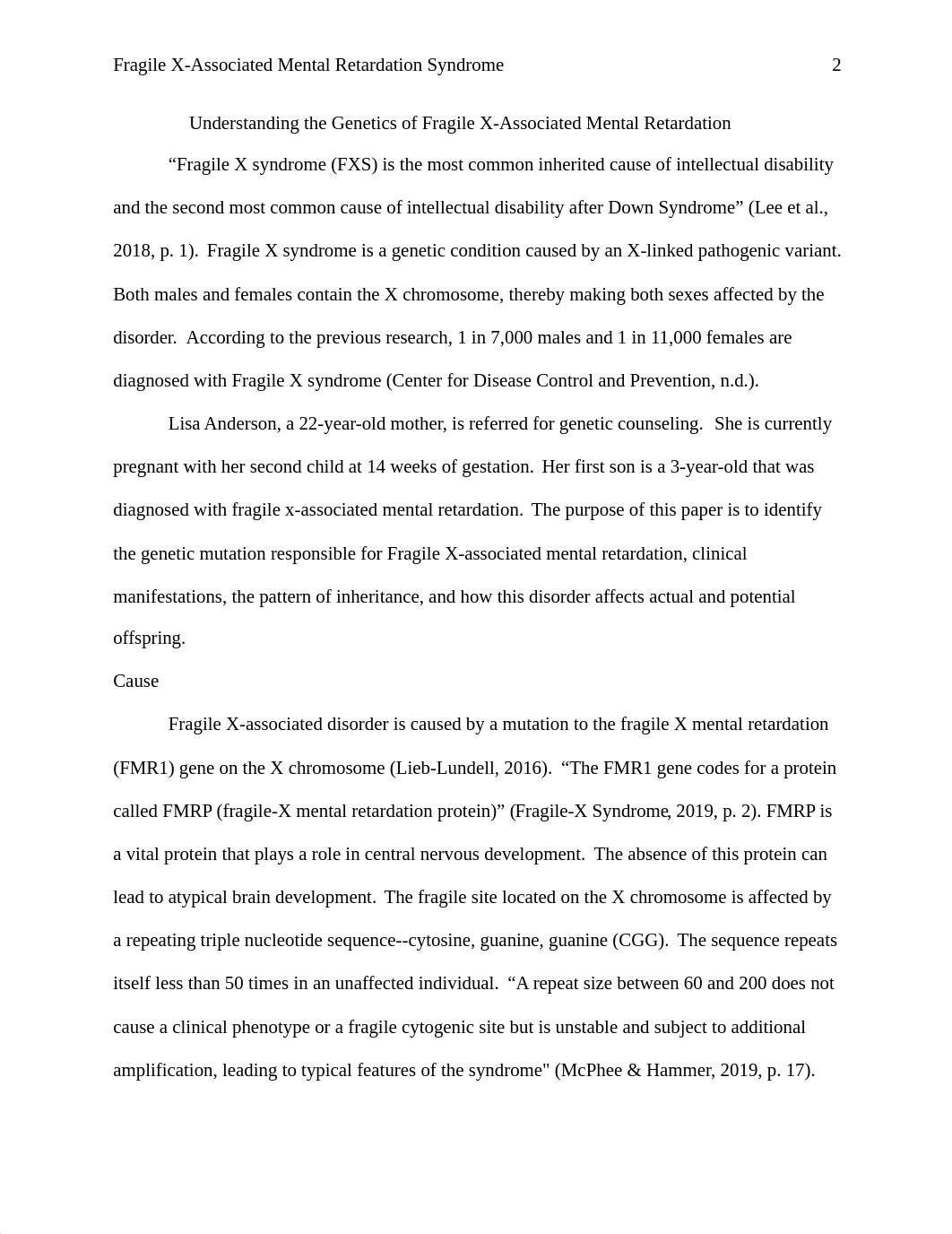 Understanding the Genetics of Fragile X.final copy 2.docx_d6661d01qu3_page2