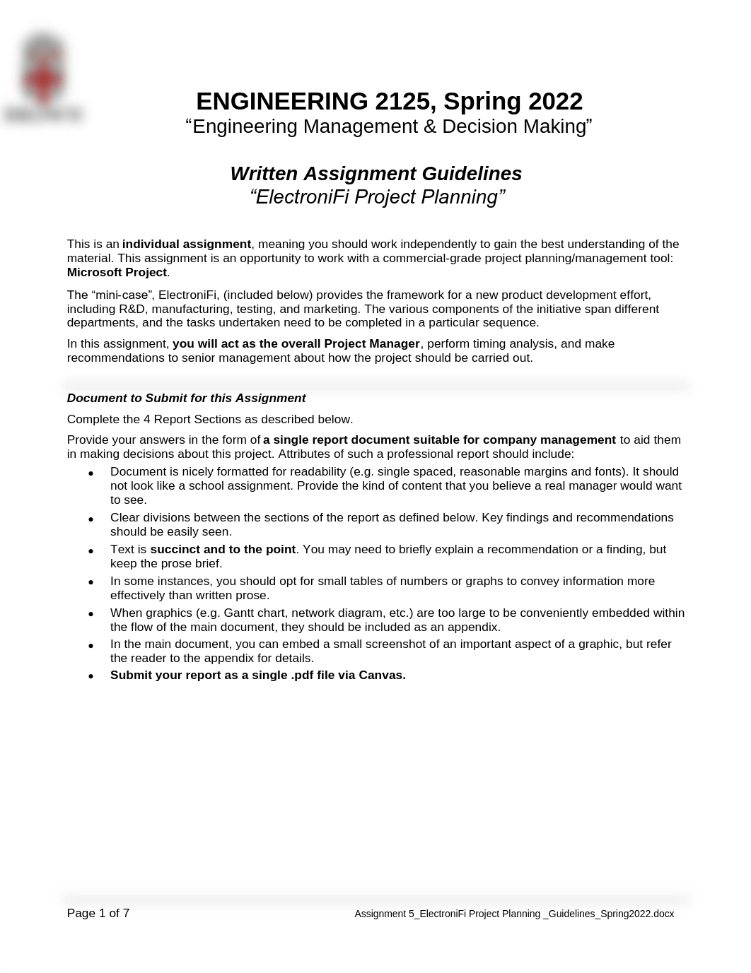 Assignment 5_ElectroniFi Project Planning _Guidelines_Spring2022 (1).pdf_d669eqjro19_page1