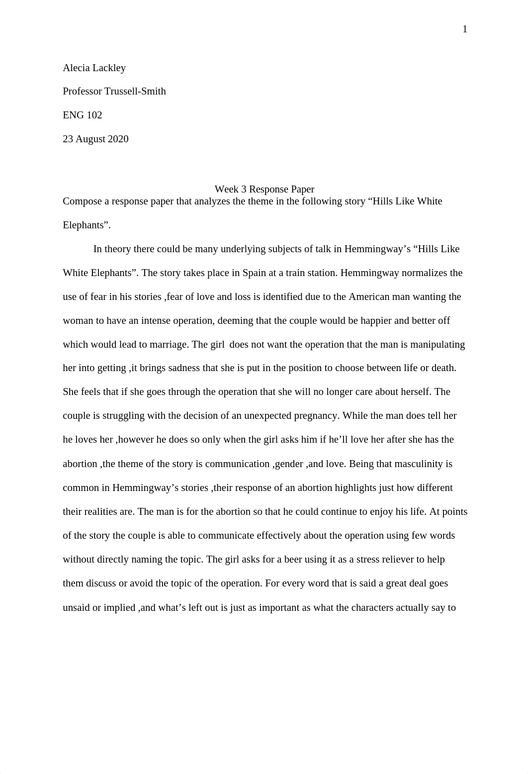 Week 3 Repsonse Paper.docx_d66iujxp0h1_page1