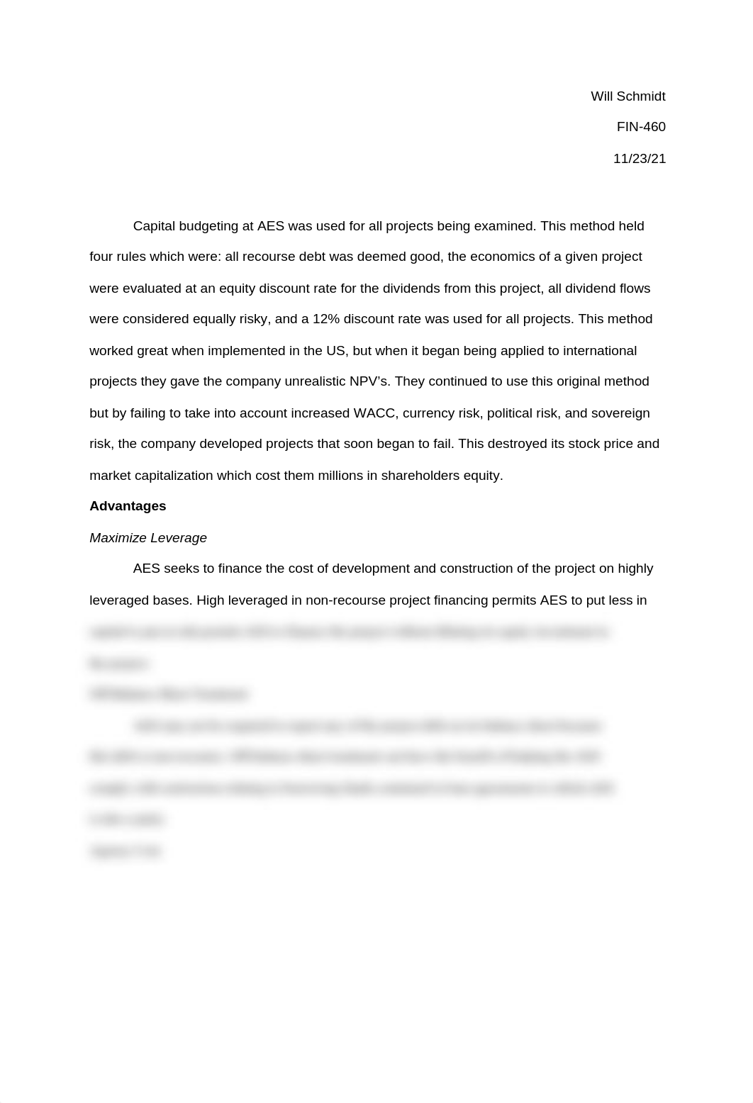 Globalizing the Cost of Capital and Capital Budgeting at AES (1).docx_d66pukgctvy_page1