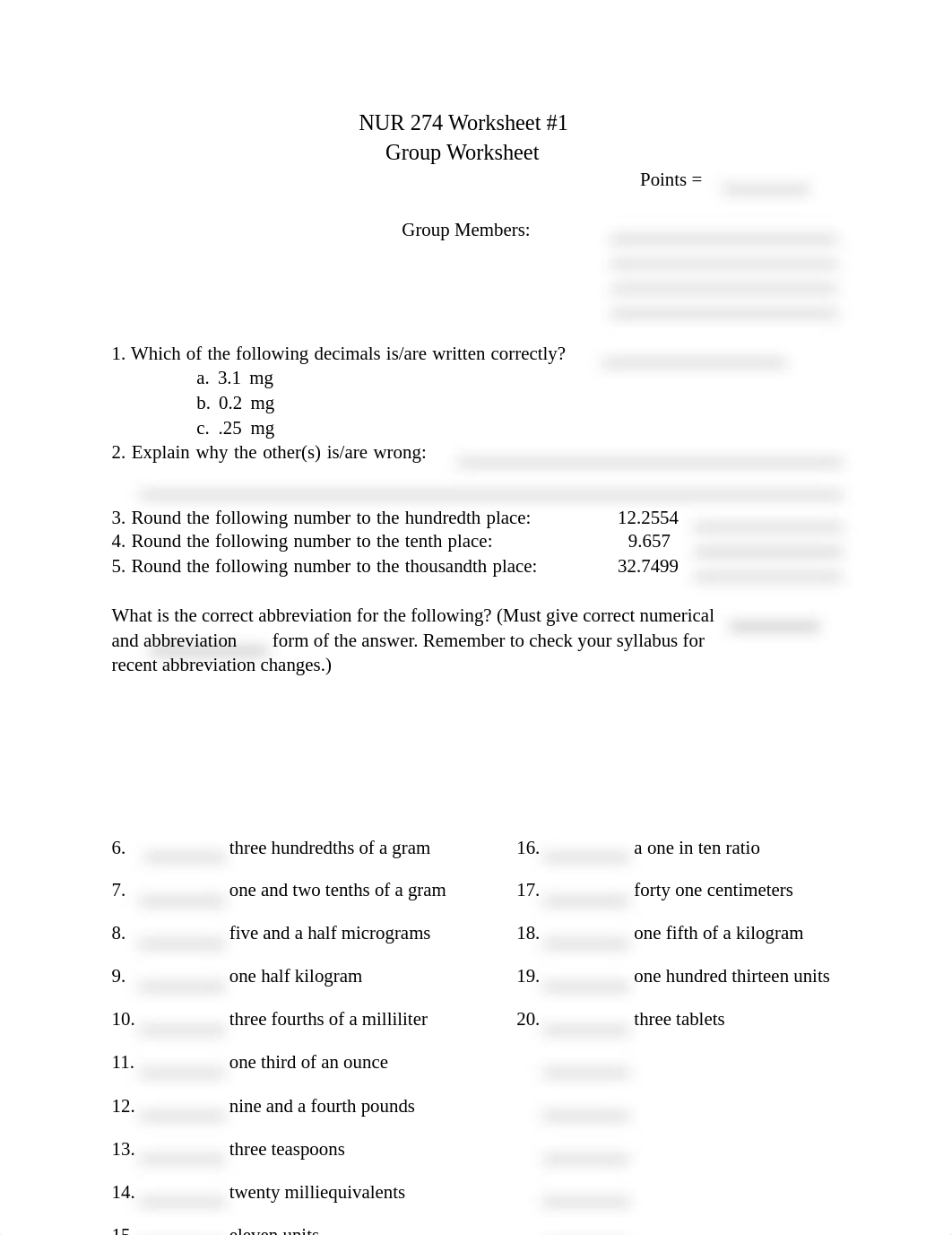 NUR 274 Worksheet 1.pdf_d66wvmr6ylq_page1