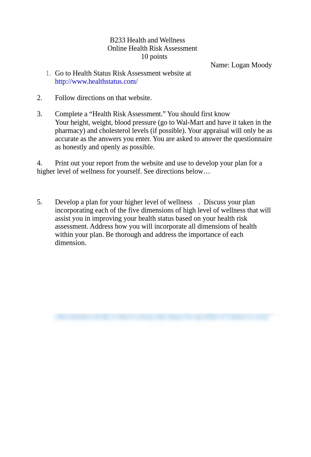 B233 Health Risk Assessment Logan Moody_d66yq6qmuzi_page1