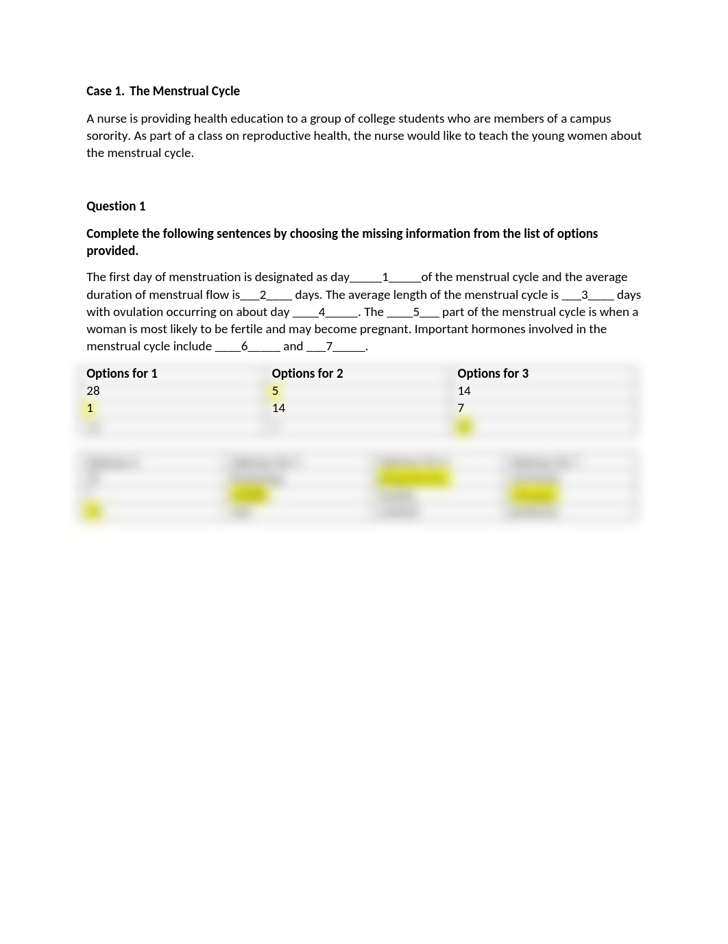 Maternal Child - Menstrual Cycle Case Study.docx_d673mplm3i2_page1