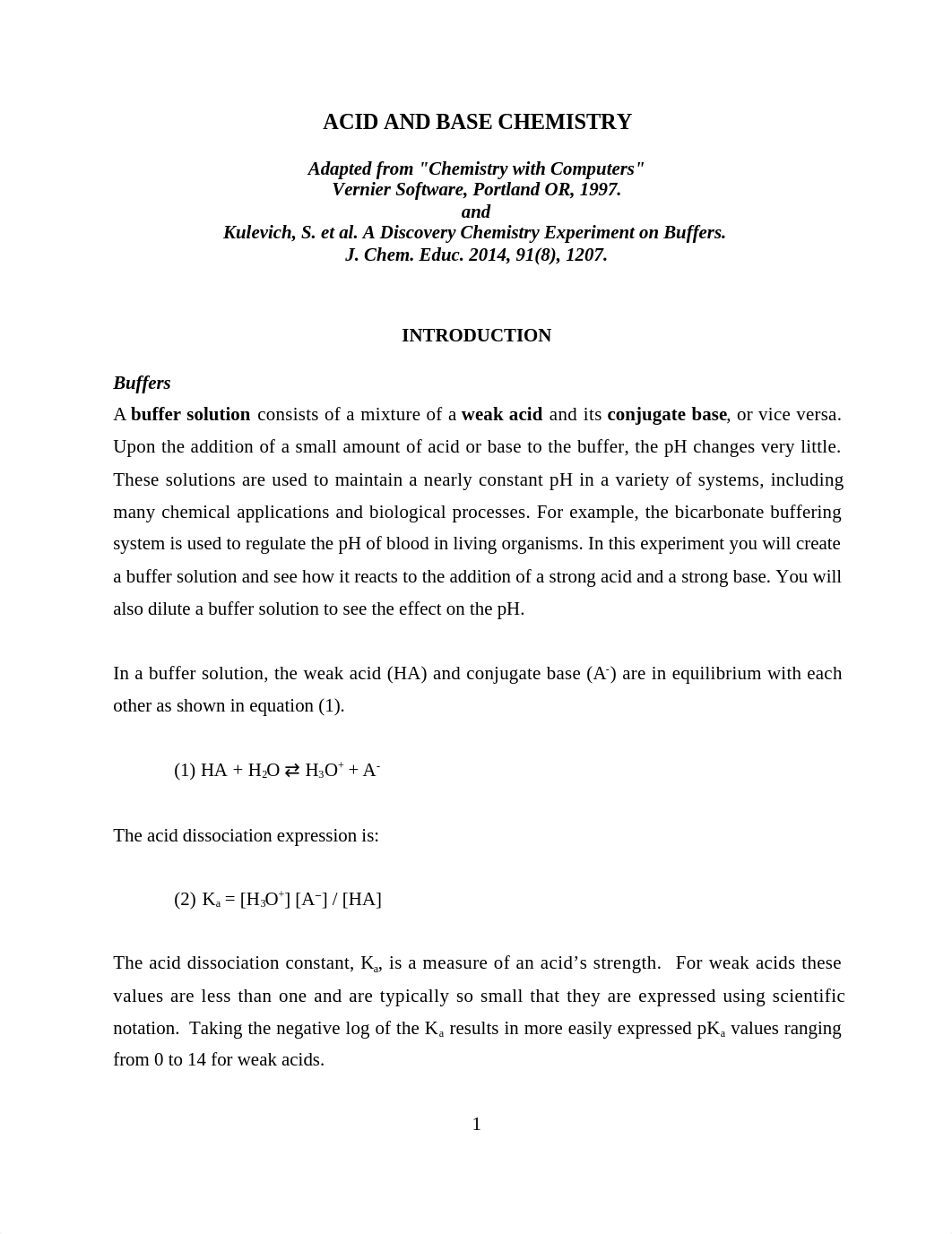 Acid and Base Equilibria (Buffers)_d678dv42mik_page1