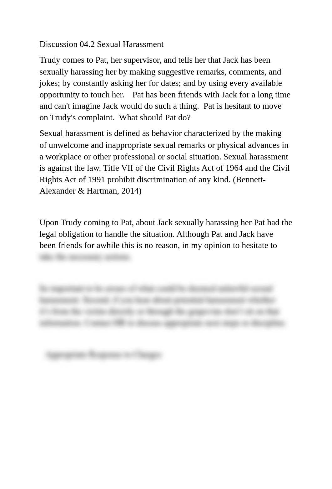 Discussion 04.2 Sexual Harassment.docx_d67n9t09xfq_page1