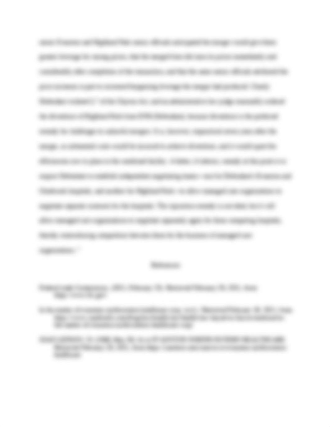 Federal Trade Commission Opinion In the Matter of Evanston Northwestern Healthcare Corporation Docke_d683766vs1d_page2