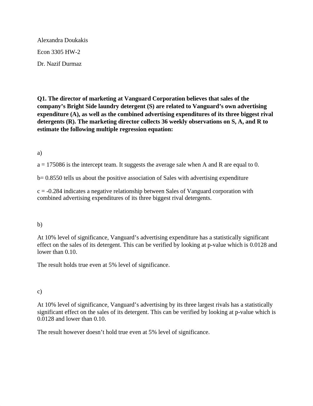 ECON 3305 Homework - 2 Alexandra, Doukakis.docx_d68e05wqyeh_page1