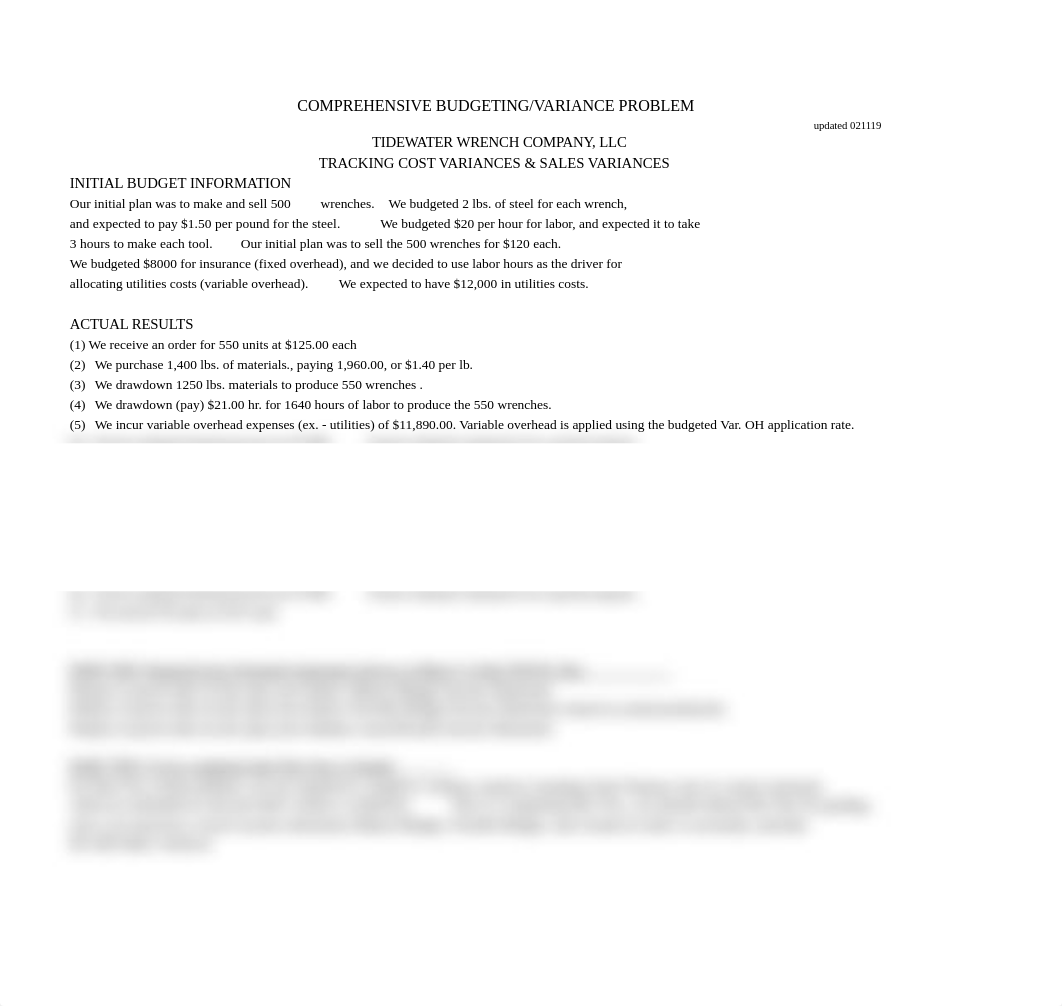 Comprehensive Problem - Part One - Instr & Ans Sheet (1).xls_d68f1zy5qhn_page1