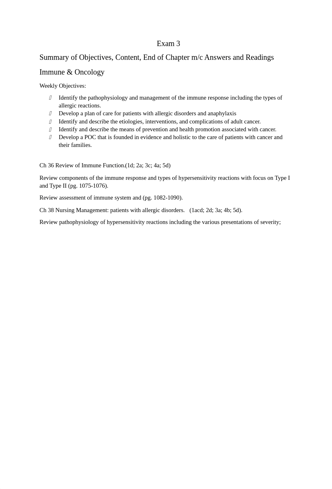 ABSN NUR 3980 Exam 3 Summary of Objectives.docx_d68iohttglx_page1