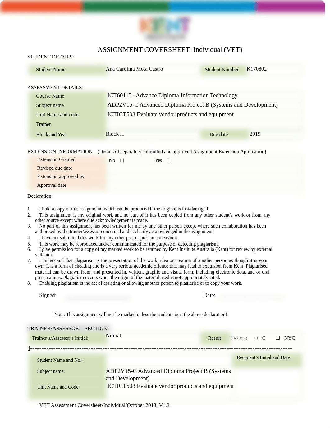 ICTICT508 Evaluate vendor products and equipment.docx_d68jyzbab53_page1