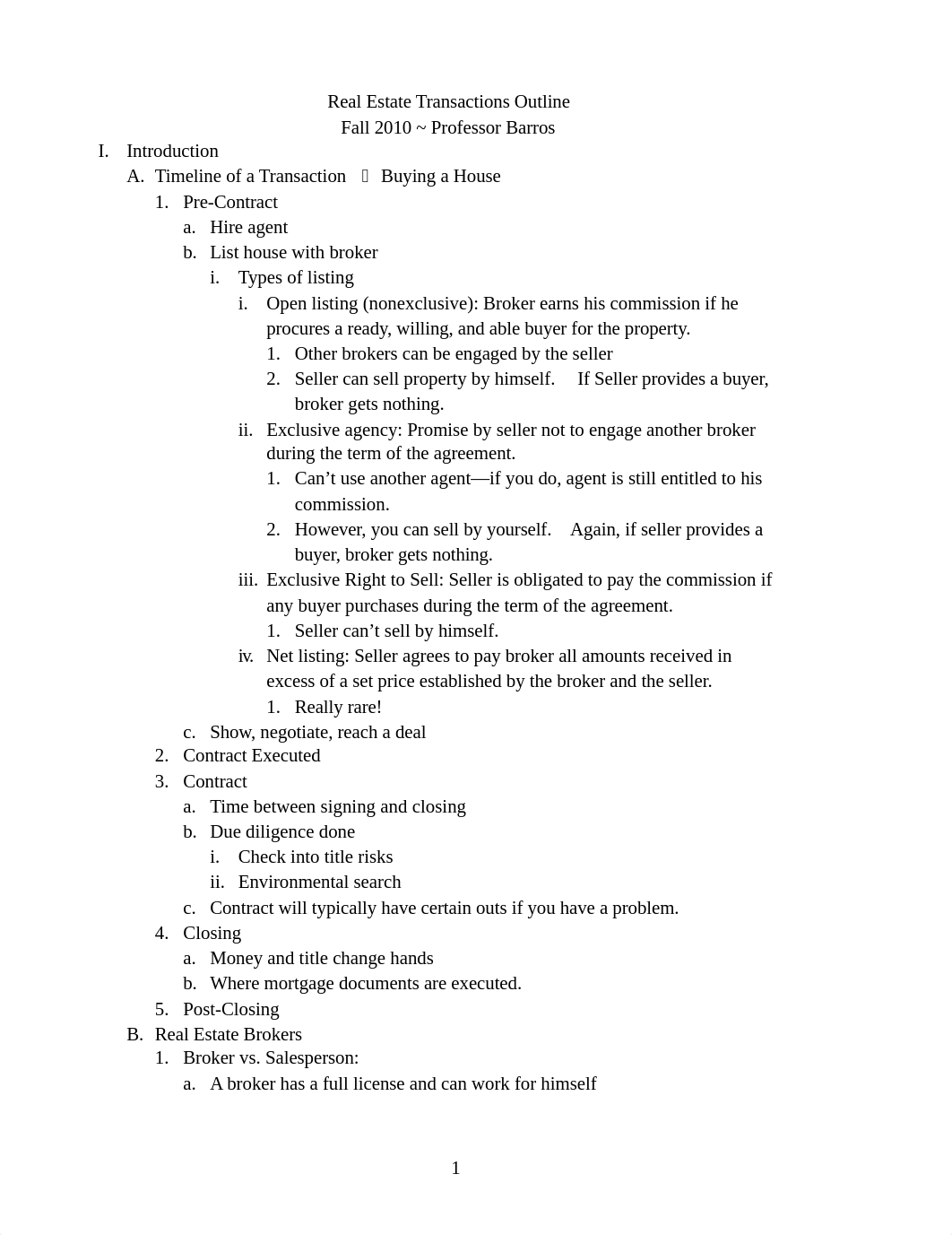 Real Estate Transactions Outline Barros.docx_d69748n2axx_page1