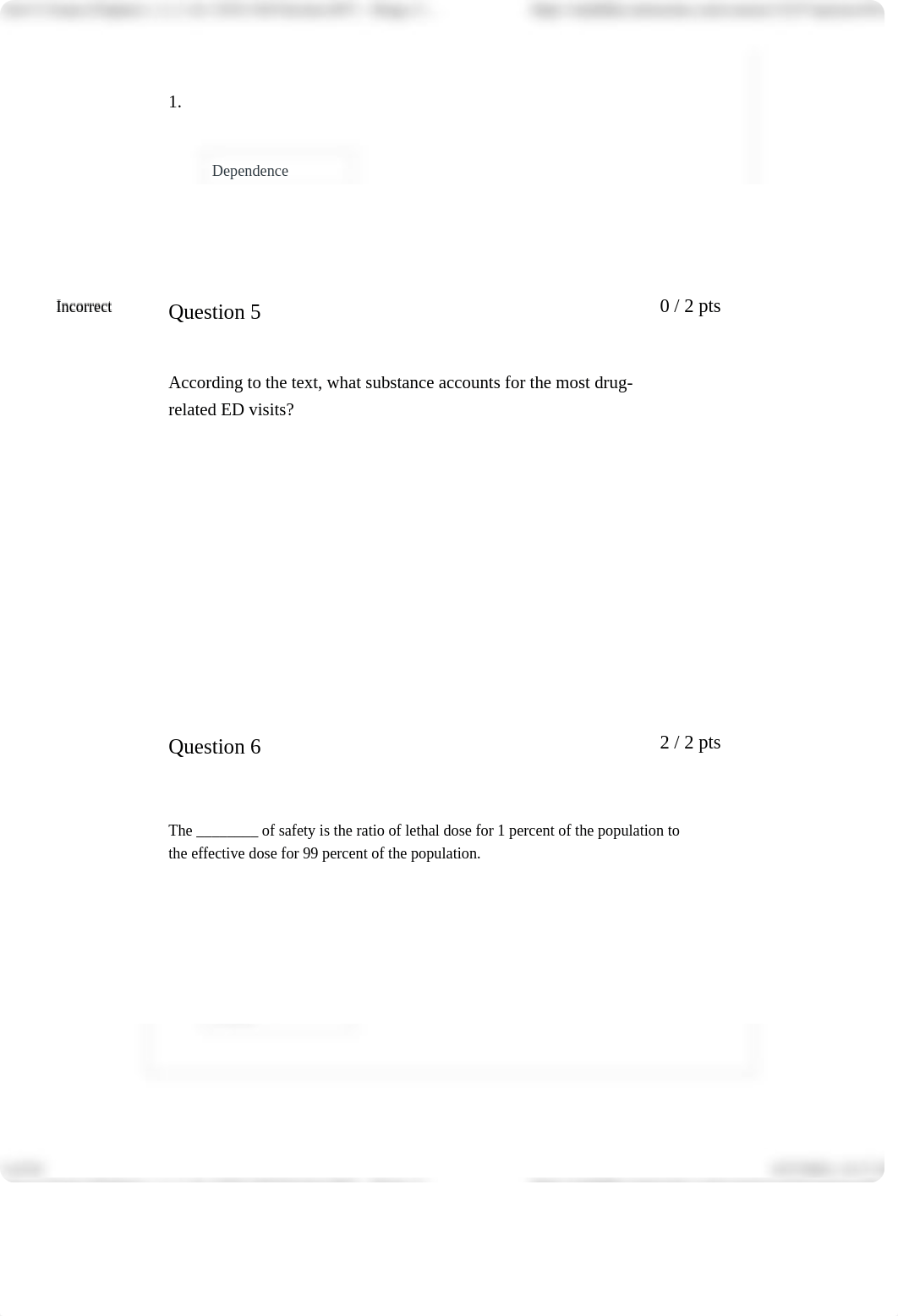 Unit #1 Exam (Chapters 1, 2, 3, 4) CJUS 3630 Section 0071 - Drugs, Crime and Society (Spring 2022 1)_d697aqfdgr5_page3