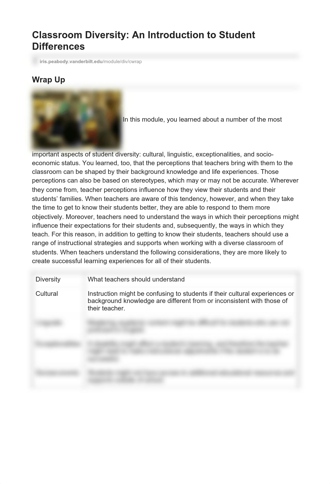 iris.peabody.vanderbilt.edu-Classroom Diversity An Introduction to Student Differences.pdf_d69jm7ejs0h_page1