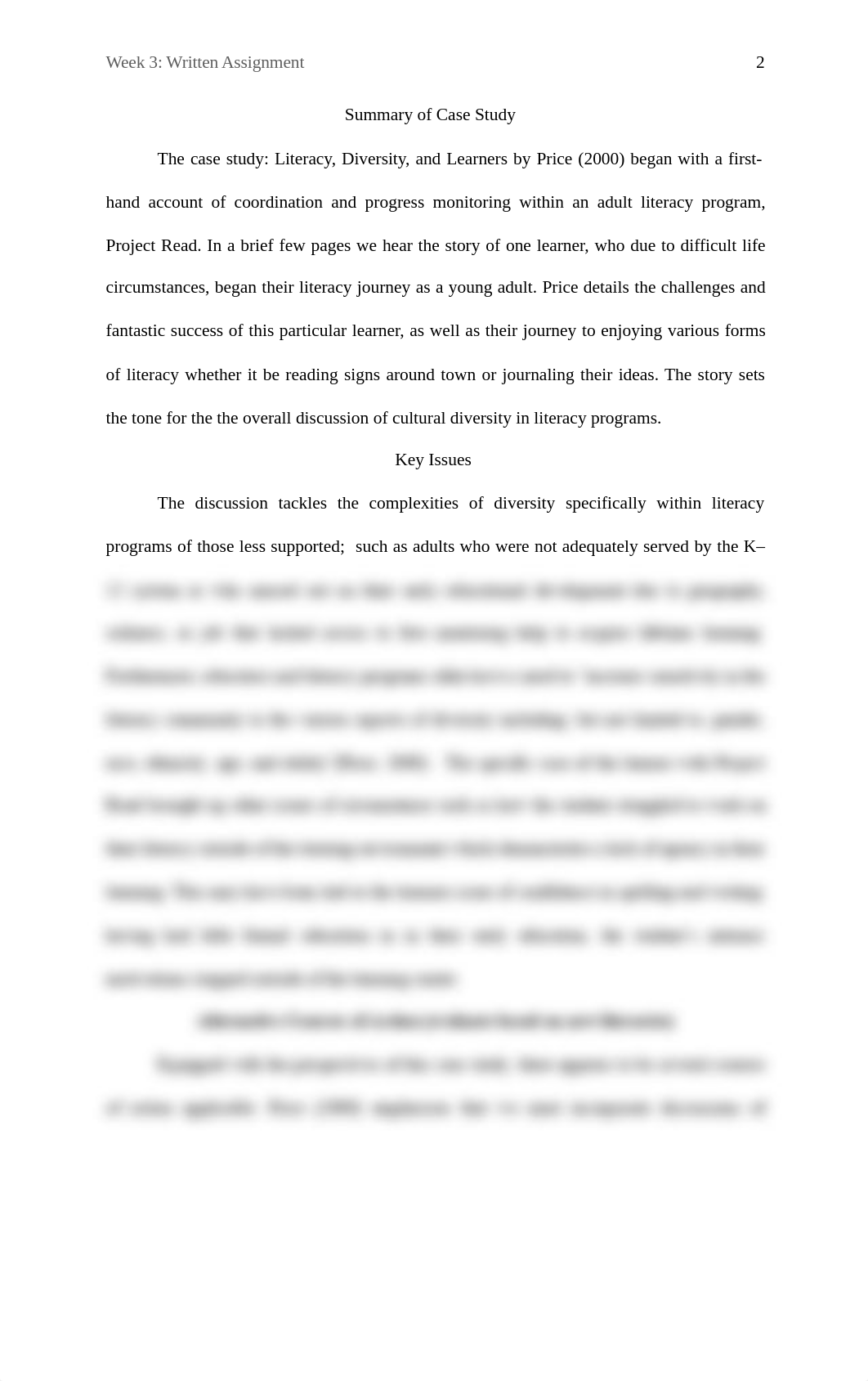 Week 3 Case Study Analysis Literacy, Diversity and Learners .pdf_d6a2mnpr895_page2