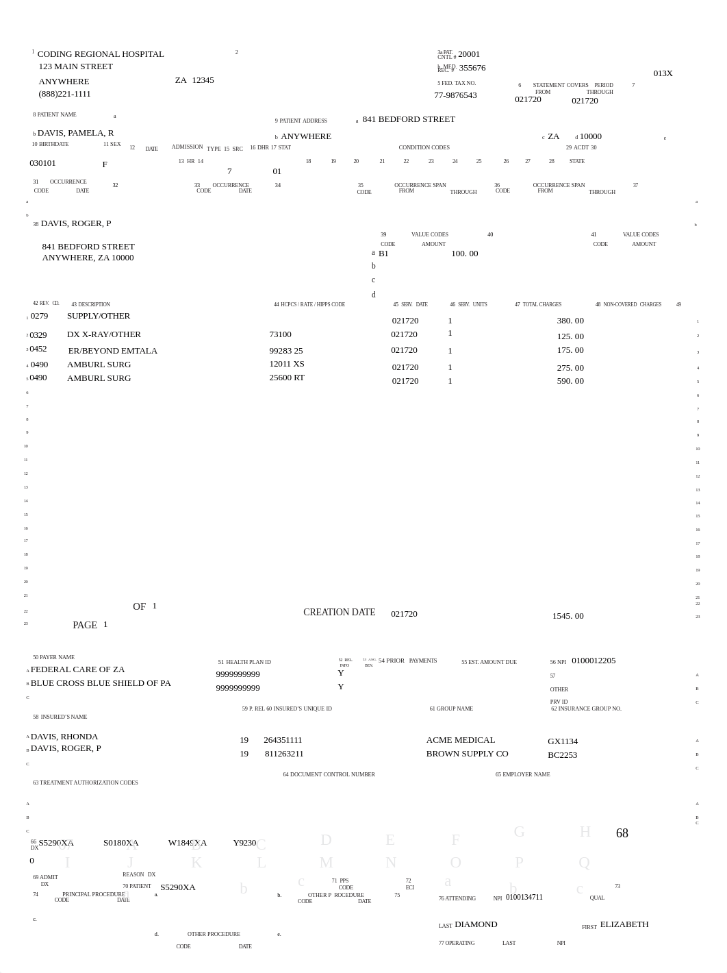 UB-04 Davis claim form-Kimberly P Graded.docx_d6a48lt4ubd_page1