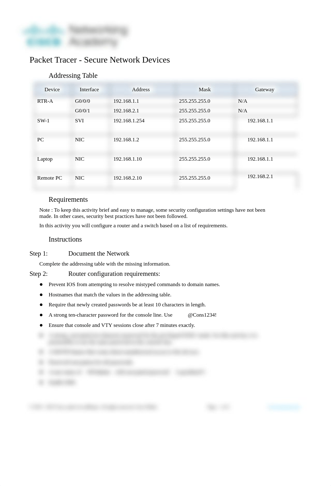 16.5.1 Packet Tracer - Secure Network Devices (1).docx_d6a7fndfce7_page1