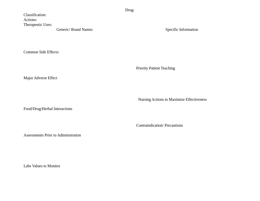 Pharmacology Drug Card Template Final.docx_d6aav965ipz_page1