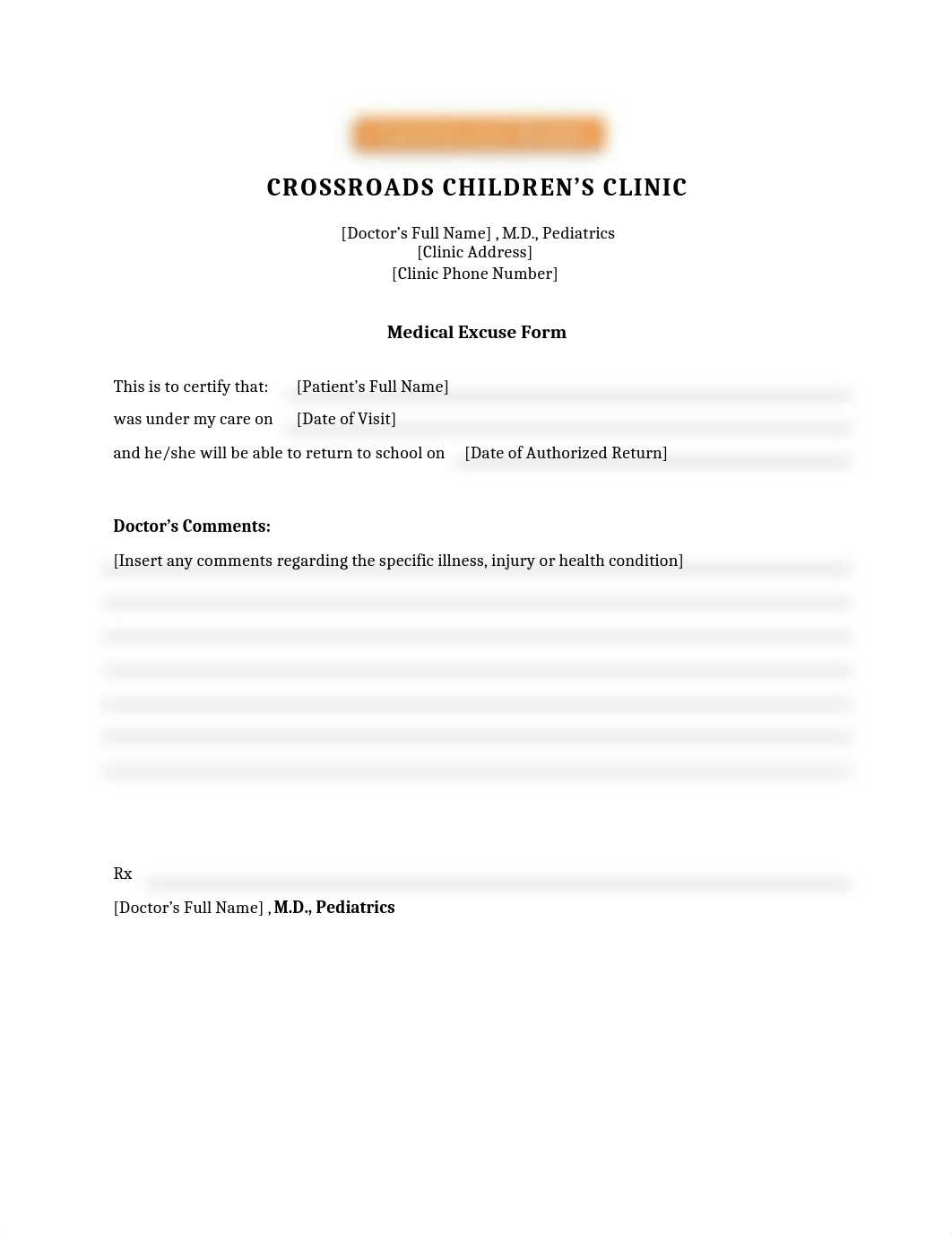 Childrens-Clinic-Medical-Excuse-Form-Template.docx_d6alr0ydg08_page1