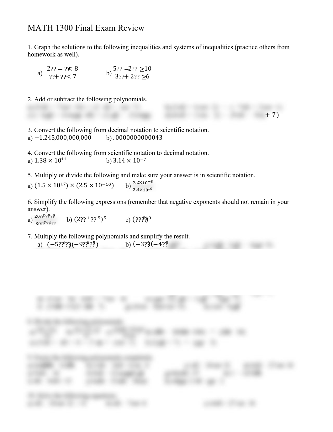 MATH 1300VC Final Exam Review.pdf_d6am46mjrhh_page1