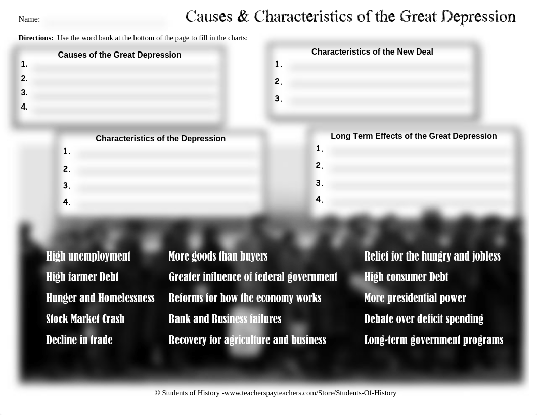 CausesandCharacteristicsoftheGreatDepressionWorksheet-1.pdf_d6aql4m9zuf_page1