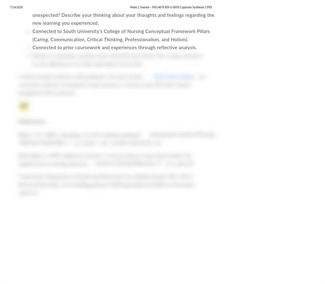 Week 2 Journal - NSG4076 RN to BSN Capstone Synthesis CP03.pdf_d6ar3ieynk5_page2