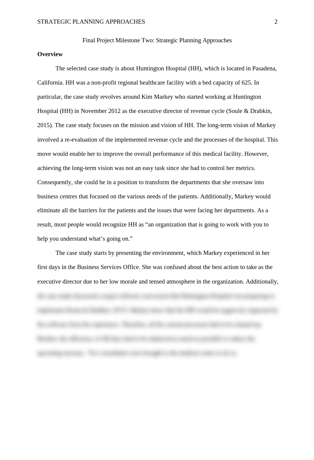 Ellissa HCM 415 3_2 Final Project Milestone Two Strategic Planning Approaches.docx_d6asedr6i42_page2