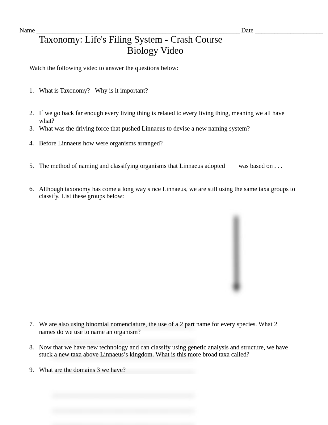 Crash course Taxonomy Worksheet.docx_d6auui0wrlc_page1