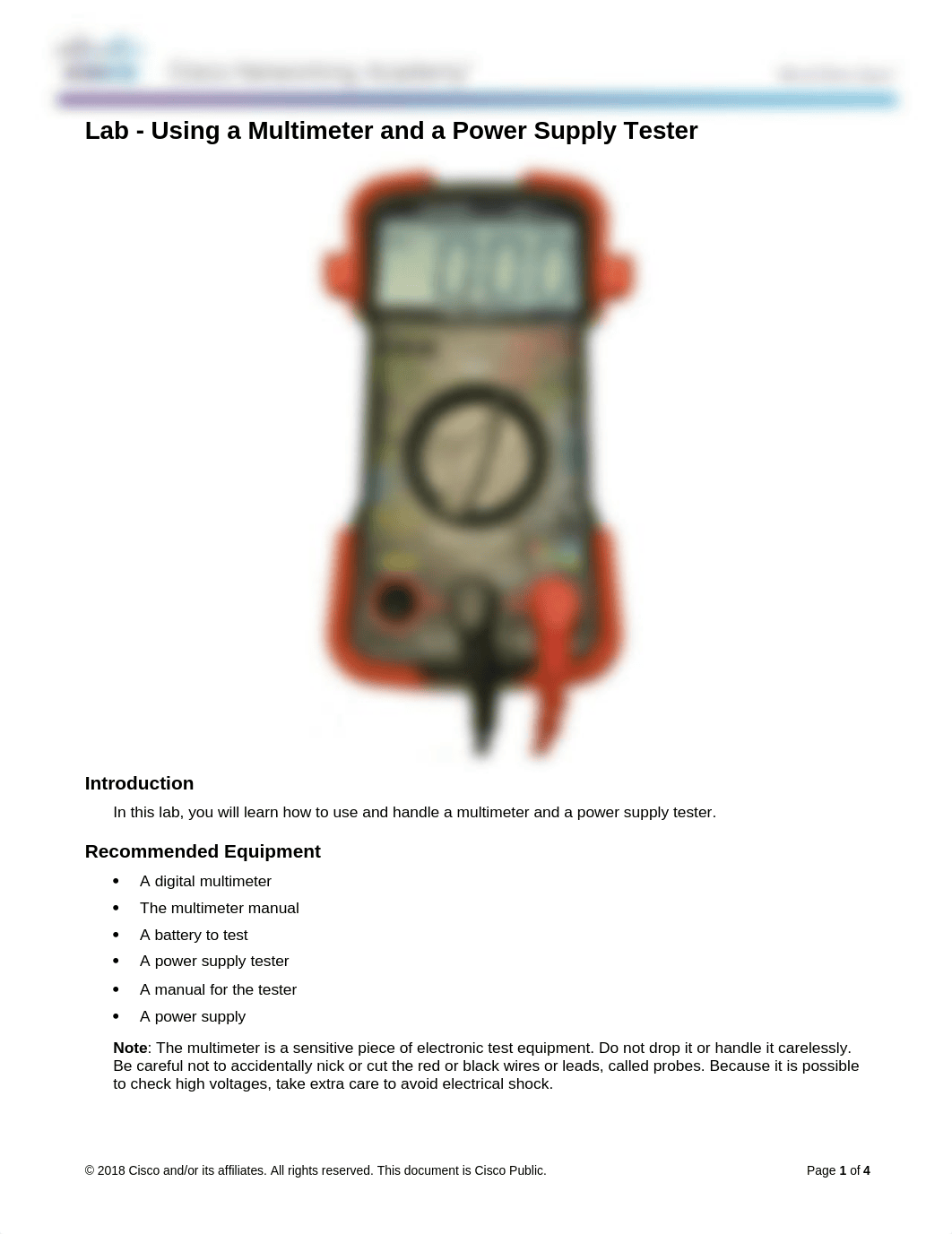 2.2.4.4 Lab - Using a Multimeter and a Power Supply Tester (1).docx_d6aw0zsva1t_page1