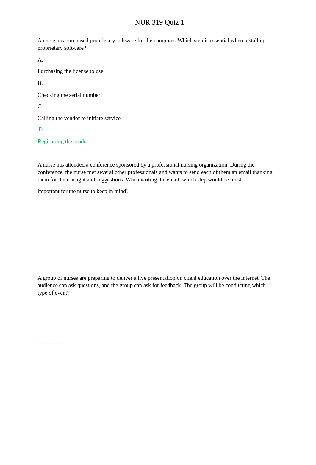 NUR 319 Quiz 1.docx_d6aw5taujkt_page1