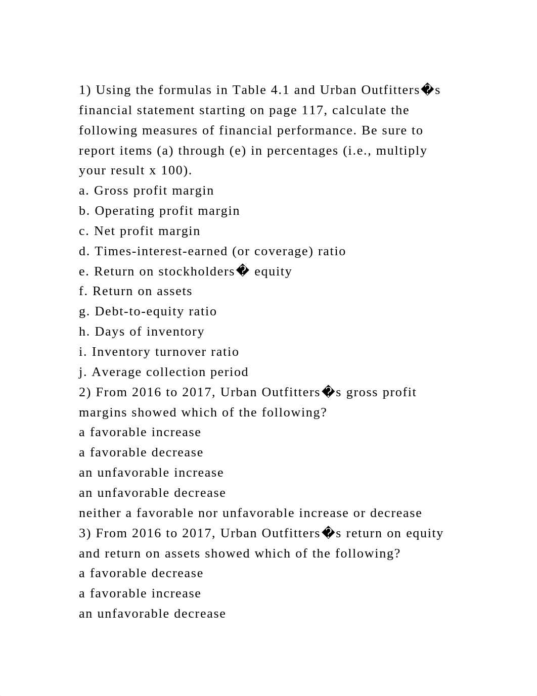 1) Using the formulas in Table 4.1 and Urban Outfitters�s financial .docx_d6b06tabpv3_page2