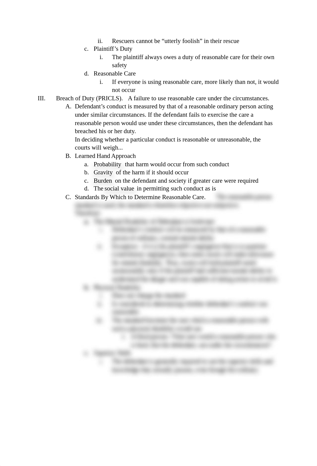 Torts Negligence Outline_d6bcsmfvr6d_page2